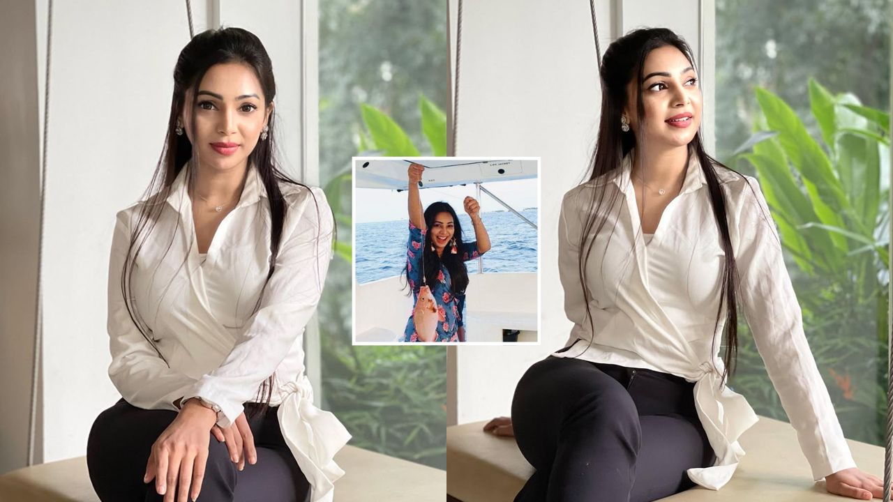 যুক্তরাষ্ট্রের সমুদ্রে মাছ ধরছেন প্রভা